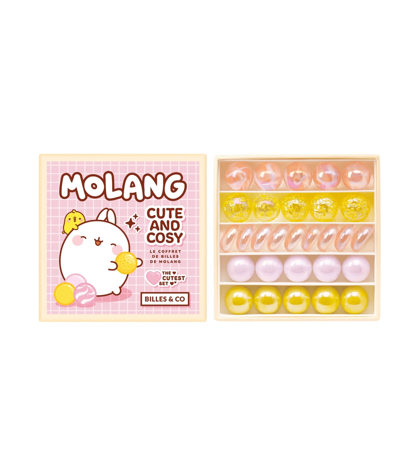 Geschenkbox mit Molang Murmeln
