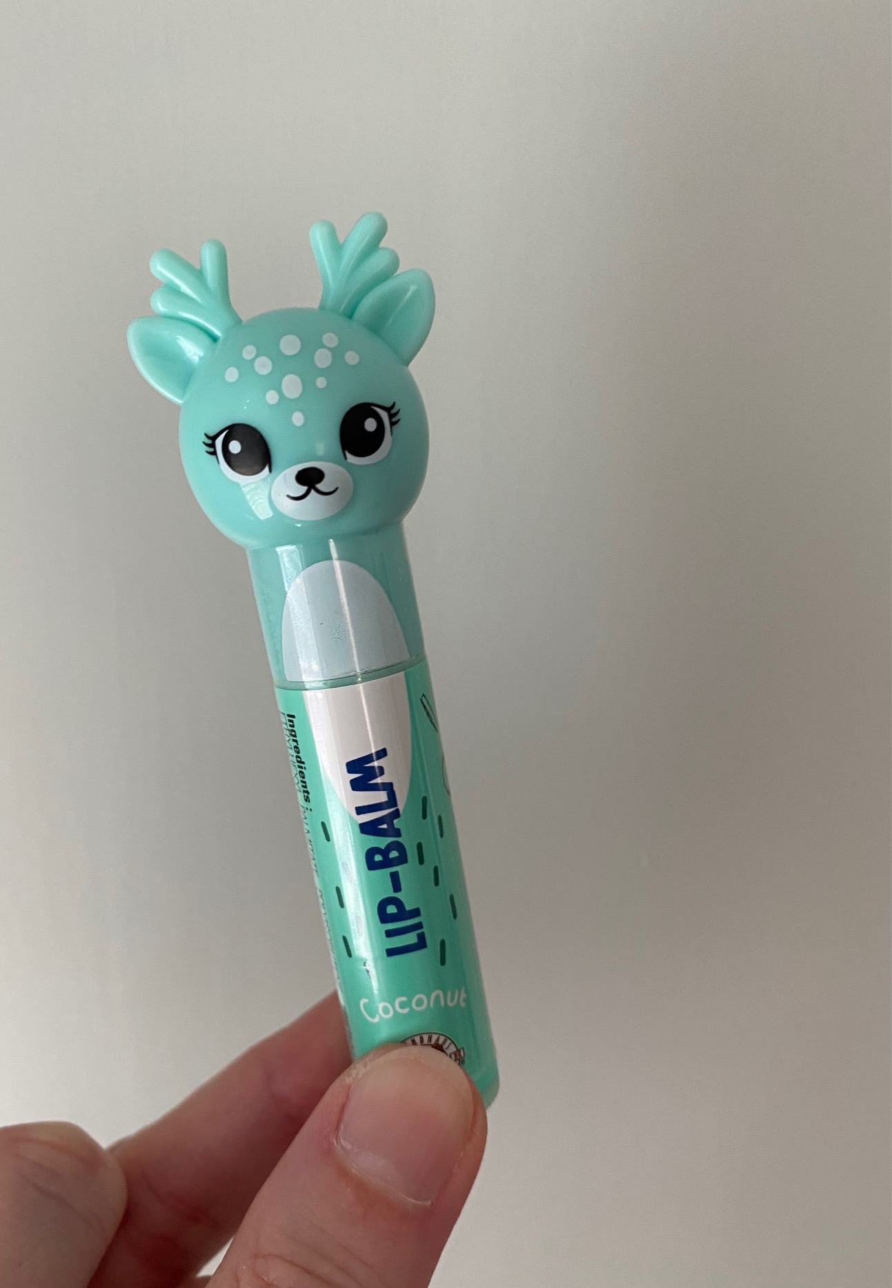 Lippenbalsam Rentier türkis