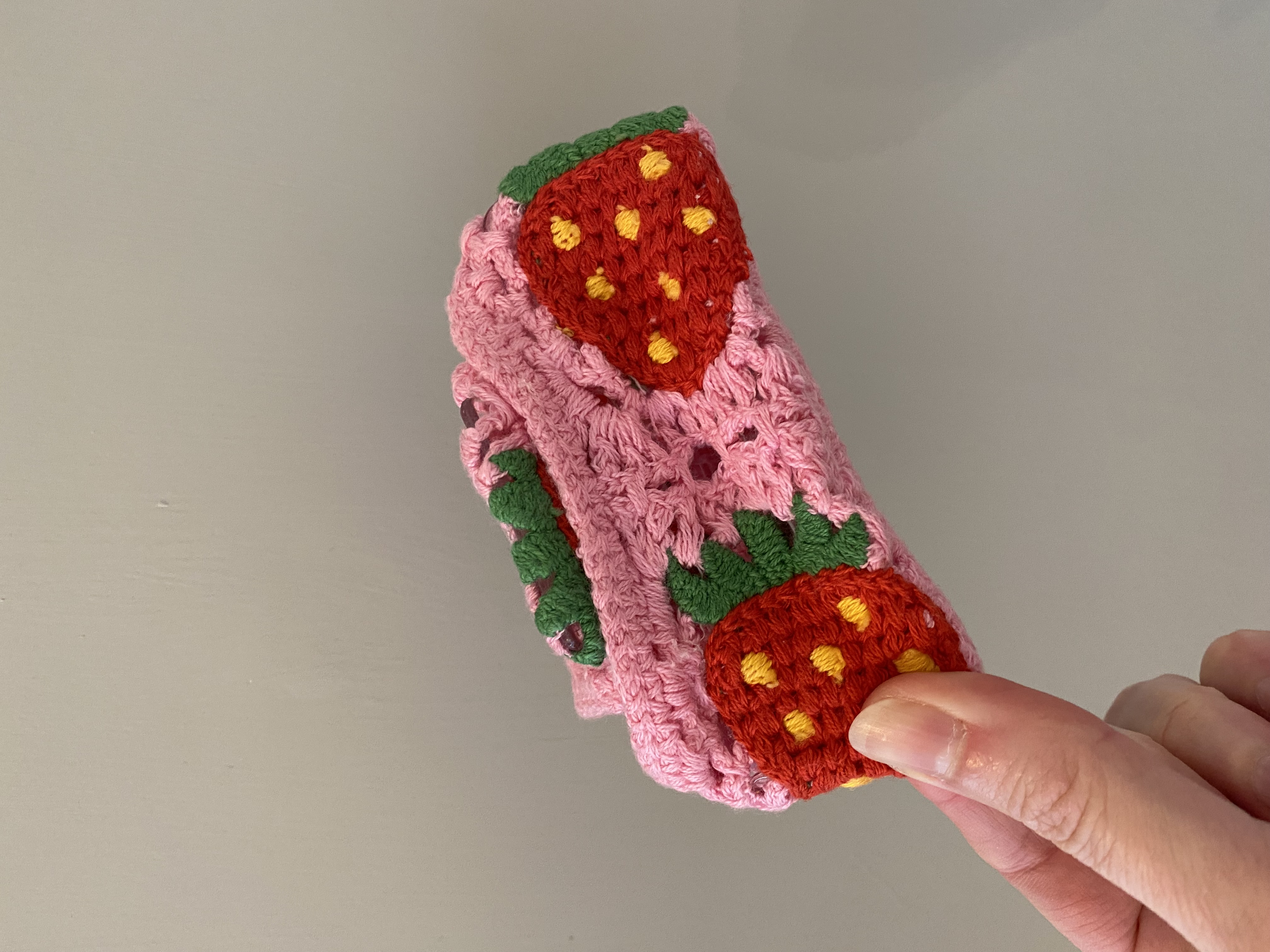 Haarklammer Häkel Design