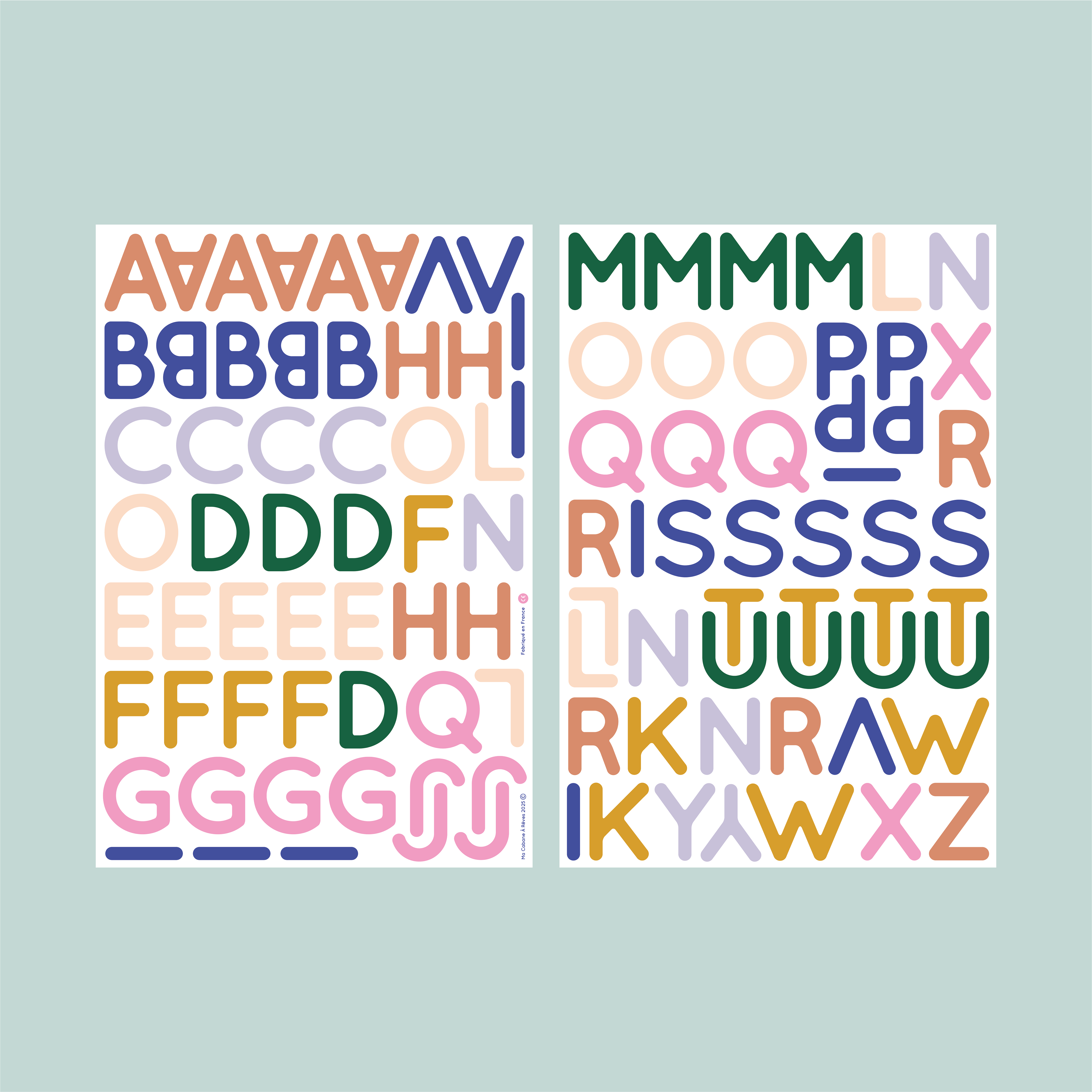 Magnetische Buchstaben