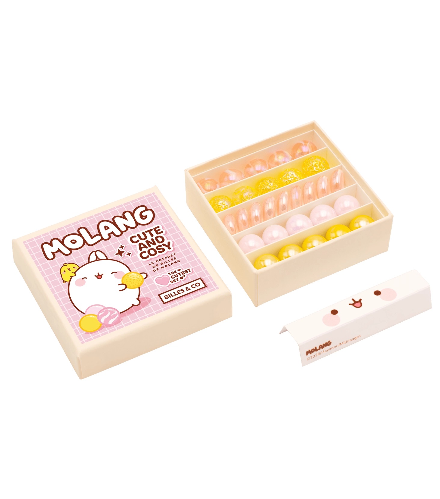 Geschenkbox mit Molang Murmeln