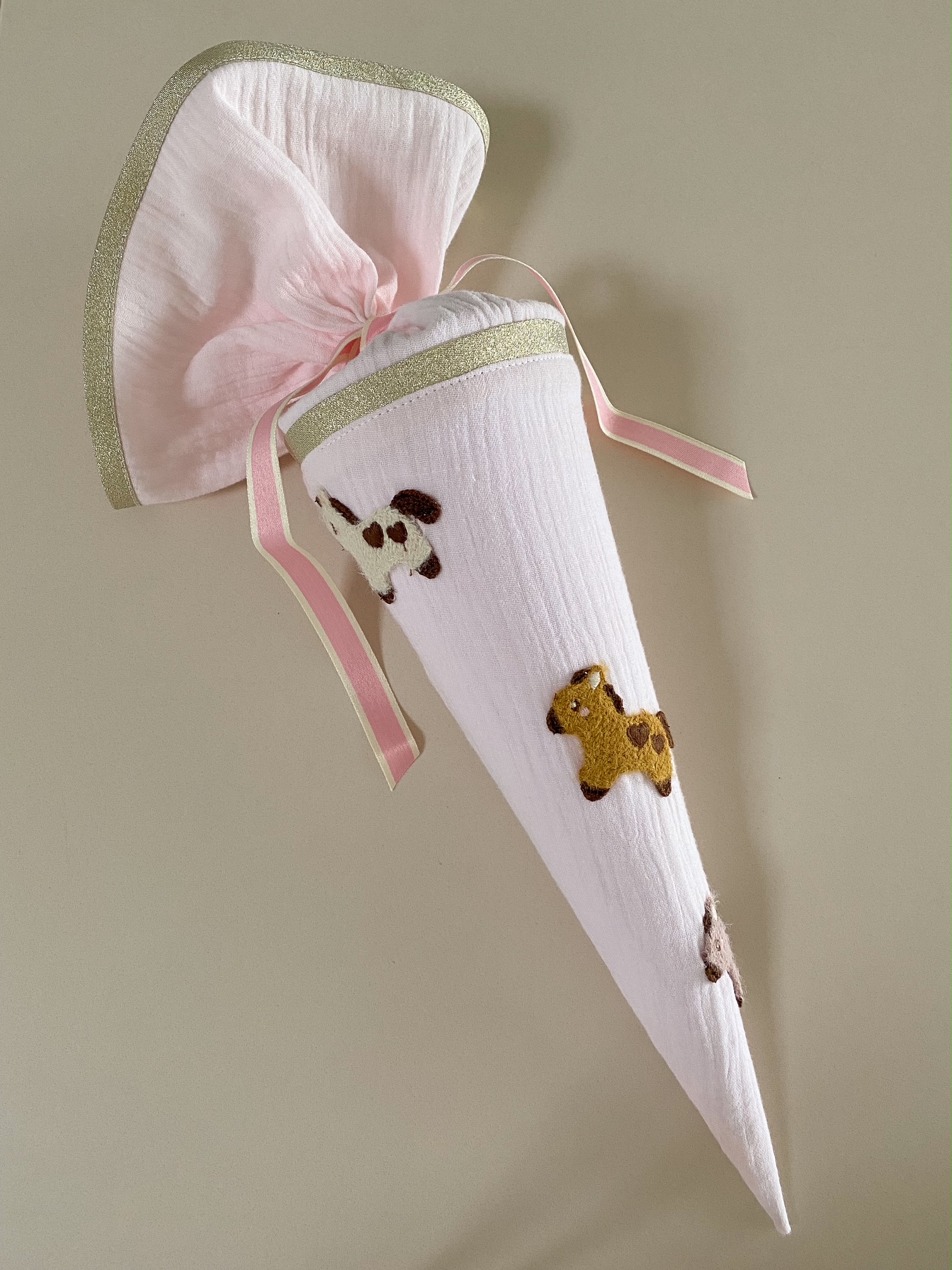 Schultüte 35 cm Pferde