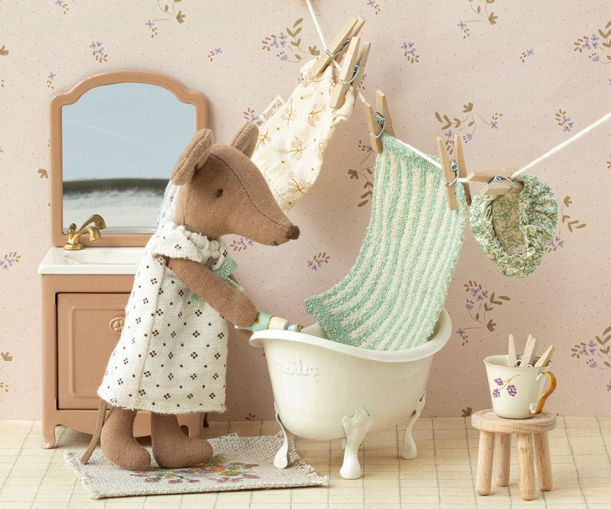 Badewanne Maus