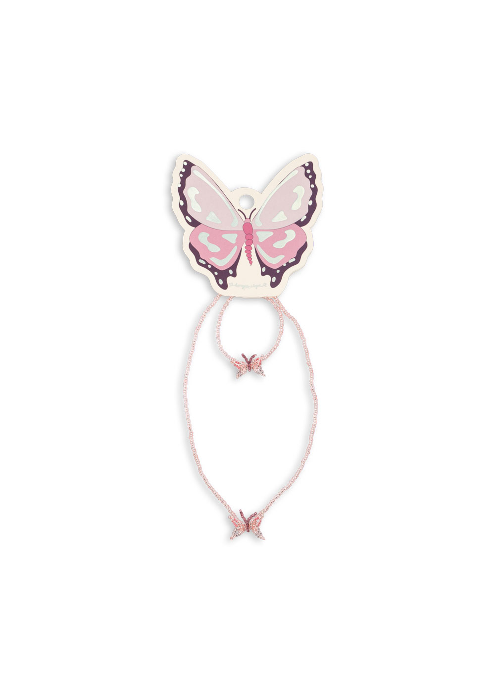 Schmetterling Perlen Set Kette & Armband