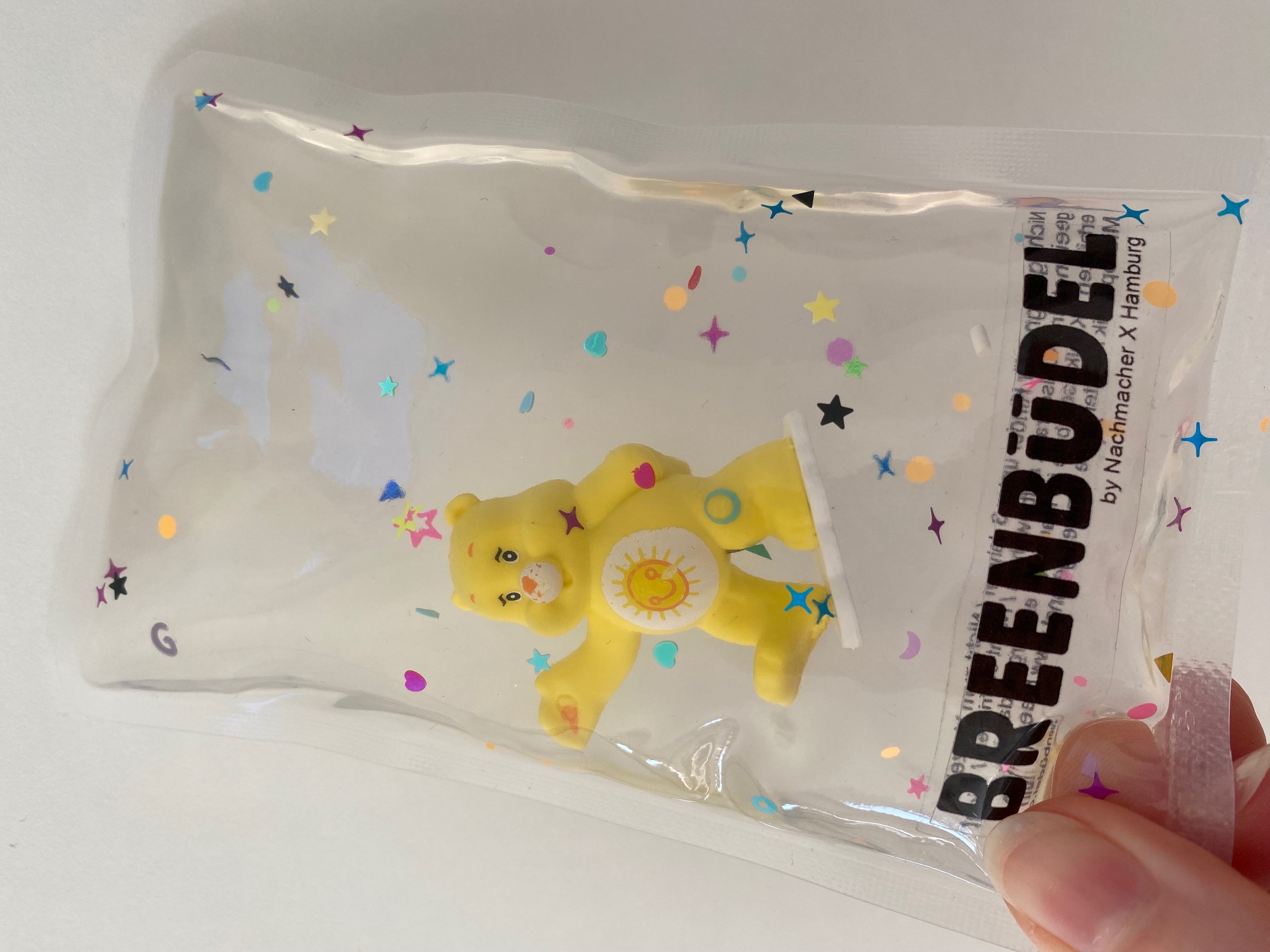 Kühlkissen Glücksbärchie gelb