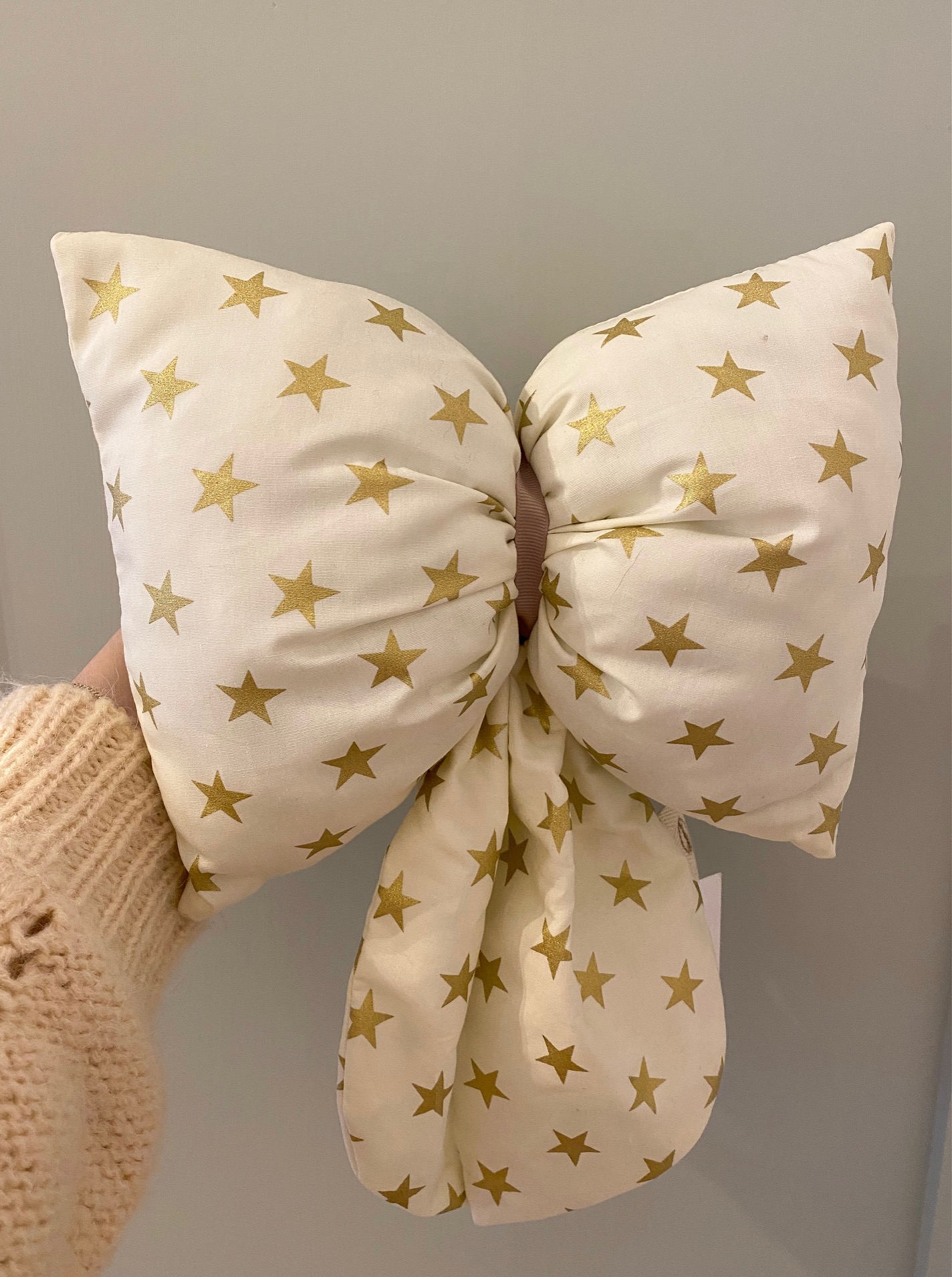 XL Schleife Sterne gold