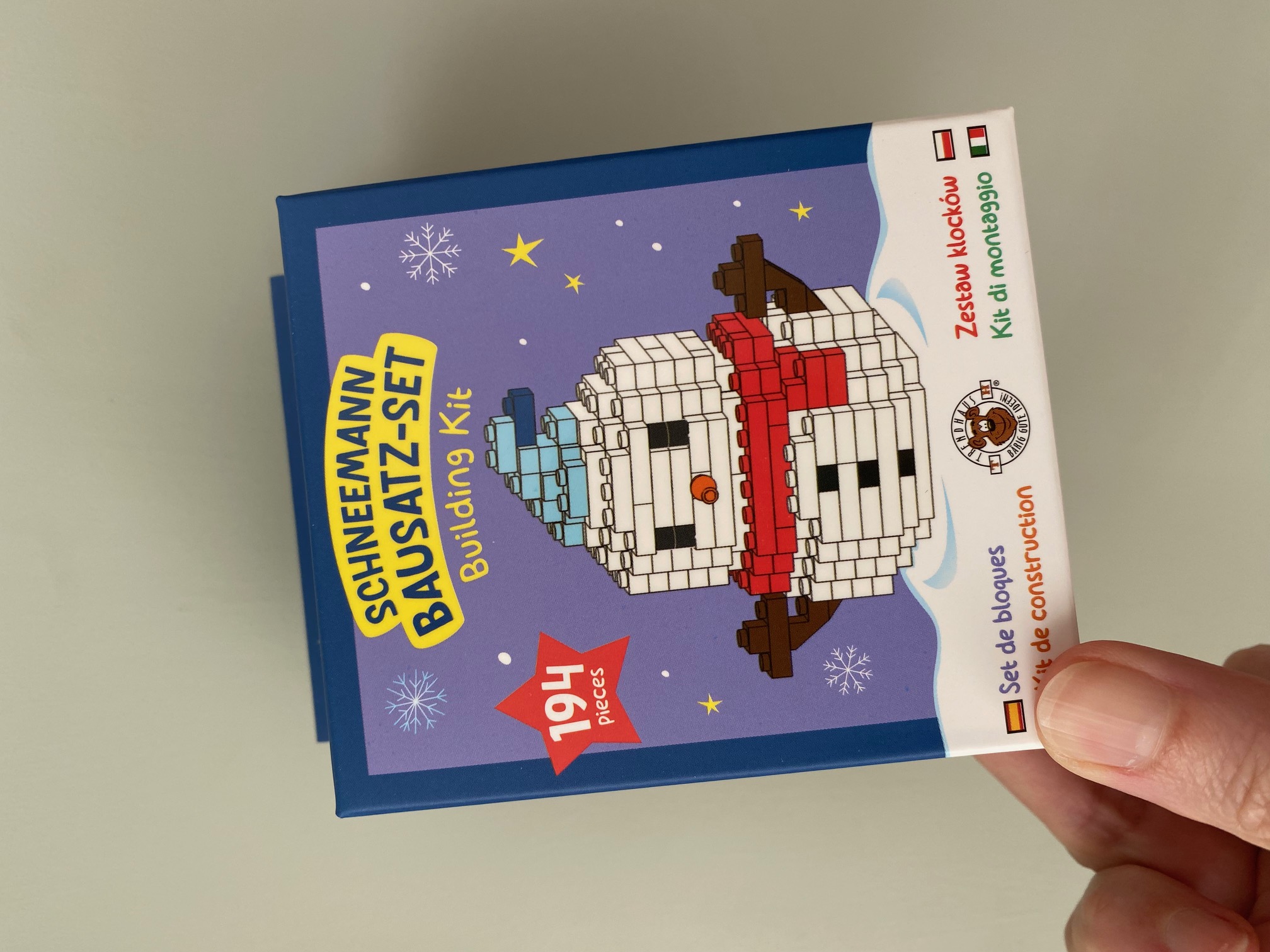 Schneemann Bausatz-Set