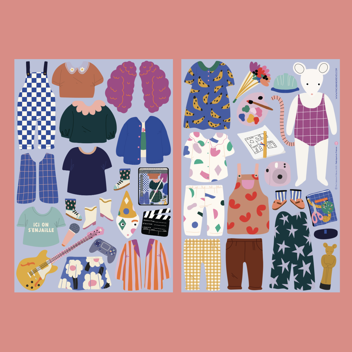 Magnetisches Spiel Künstlerische Berufe