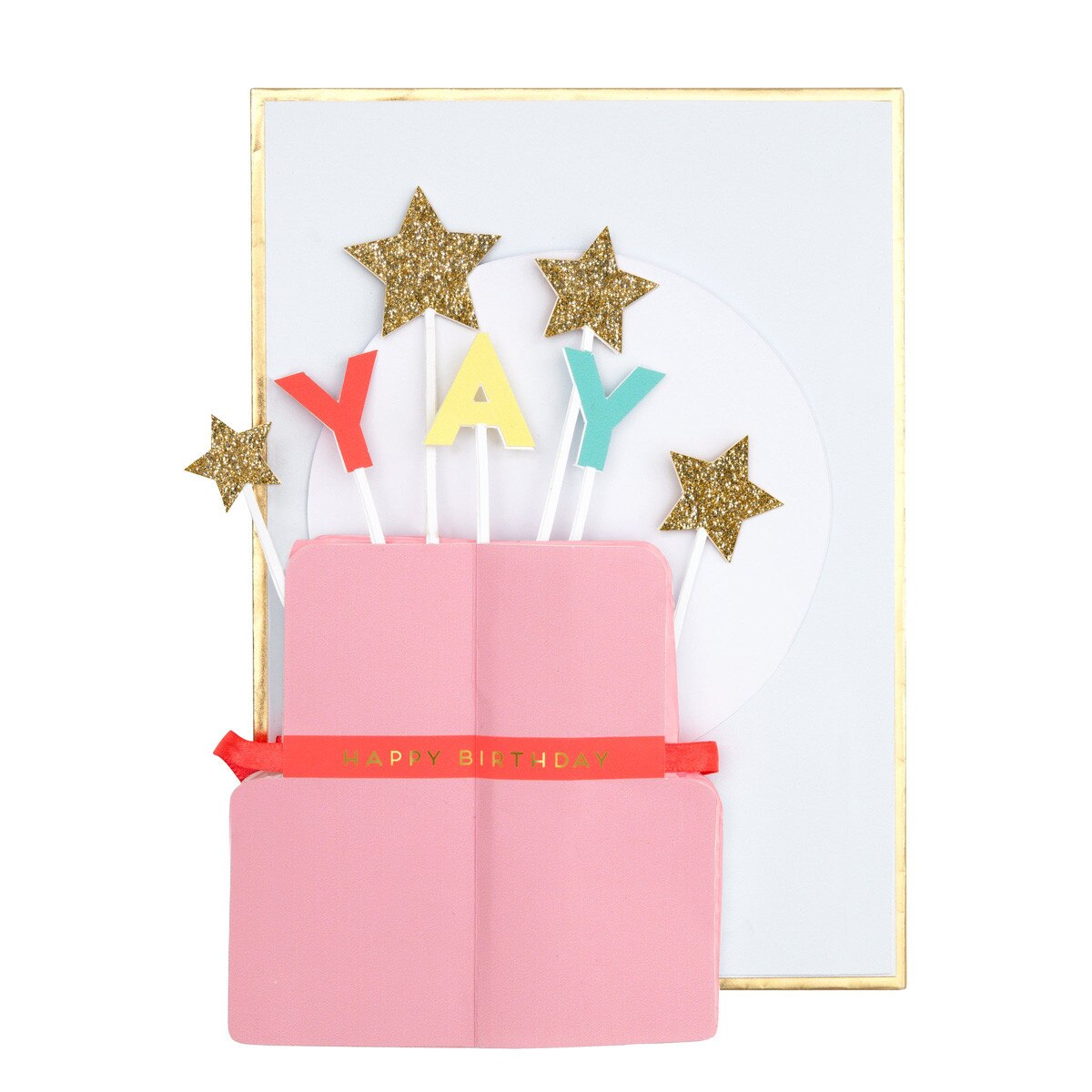 Karte Yay Birthday Cake
