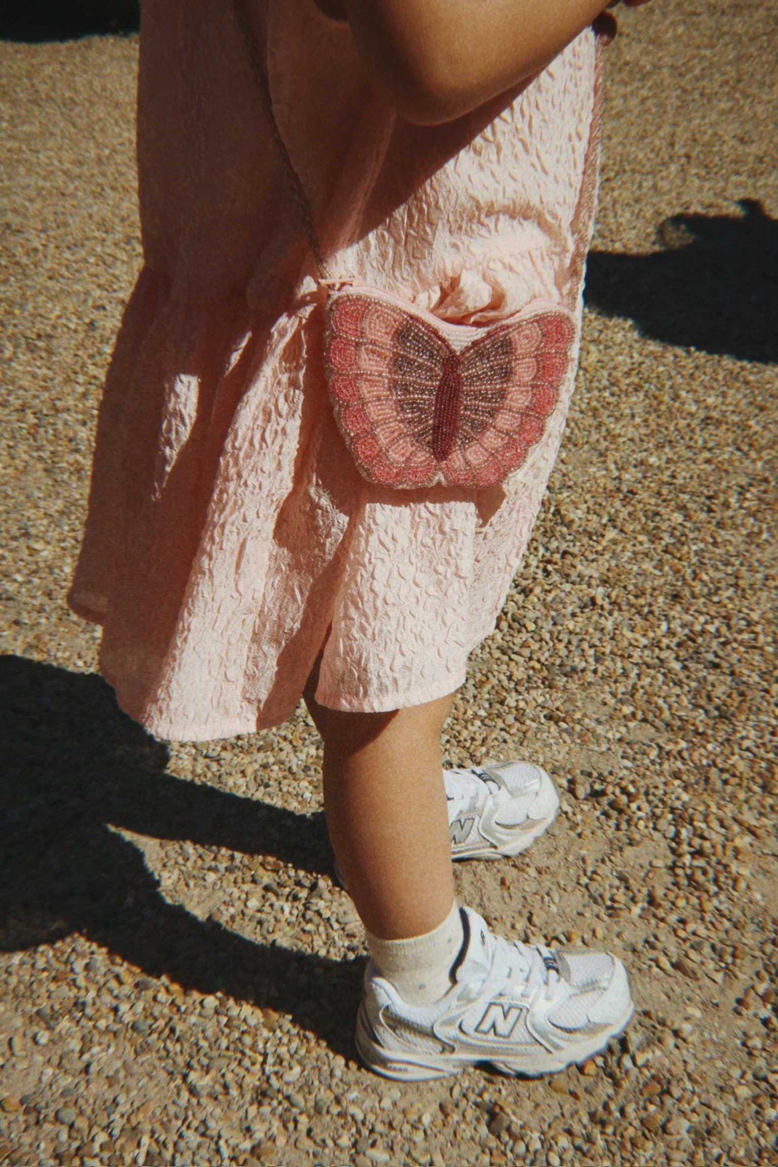 Schmetterling Perlen Tasche