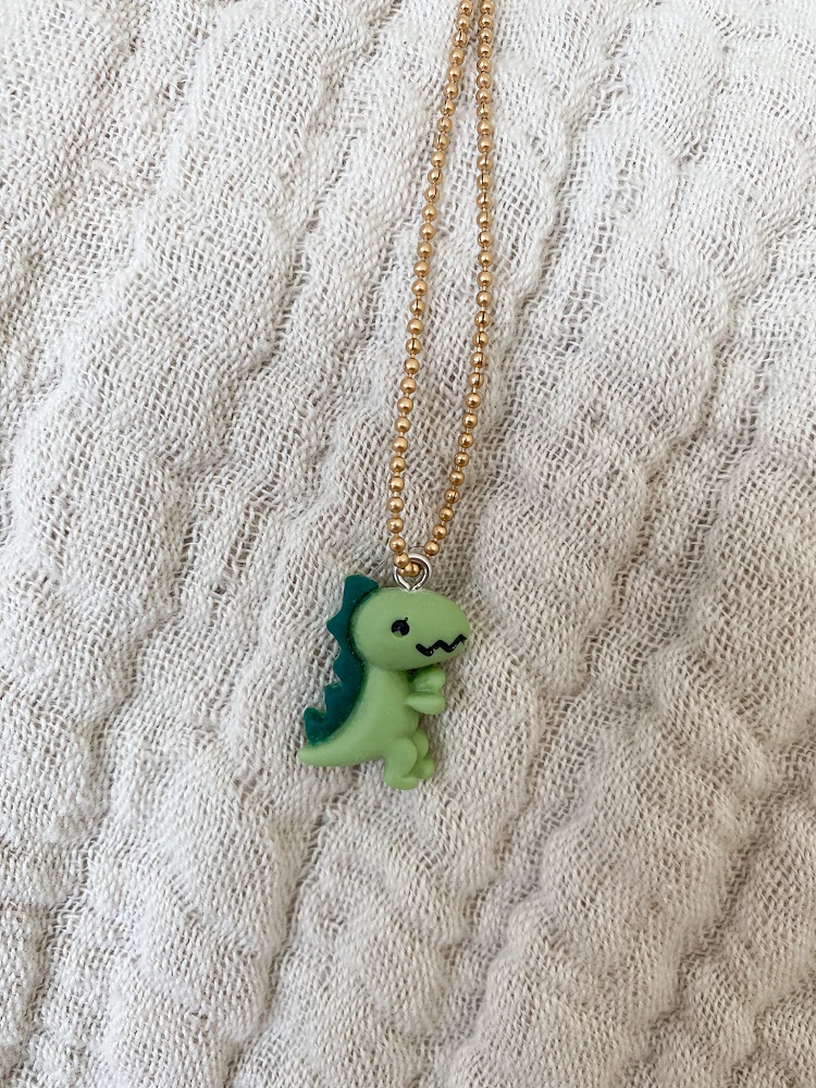 Kette Dino grün