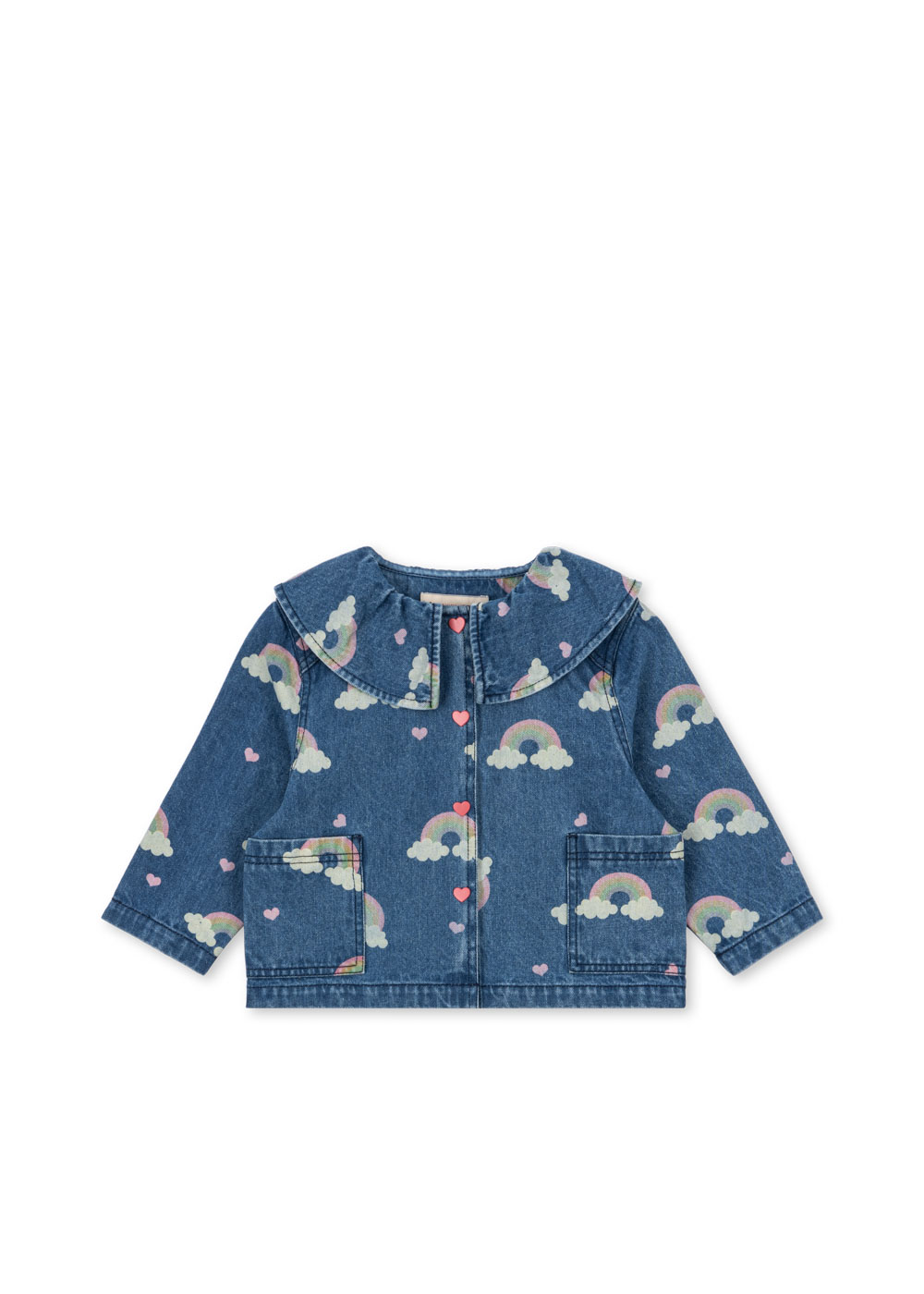 Magot Denim Bluse rainbow 3 Jahre