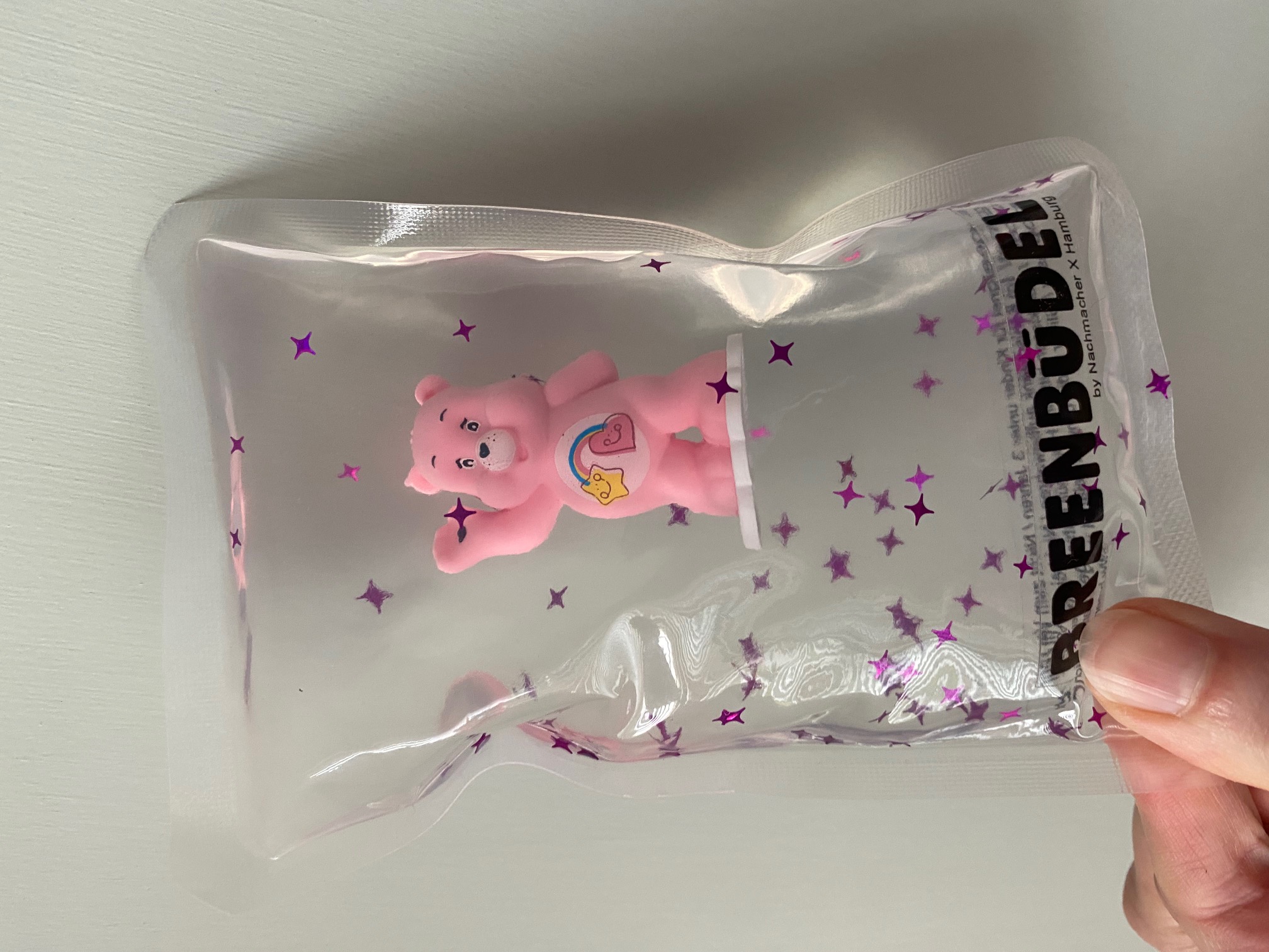 Kühlkissen Glücksbärchie rosa