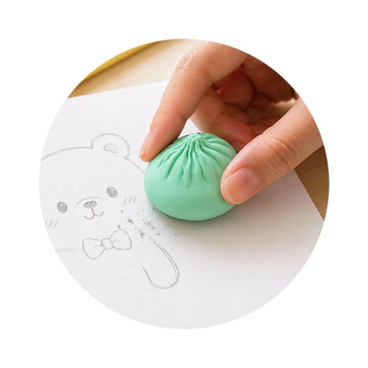 Radierer Dumpling 3er Set