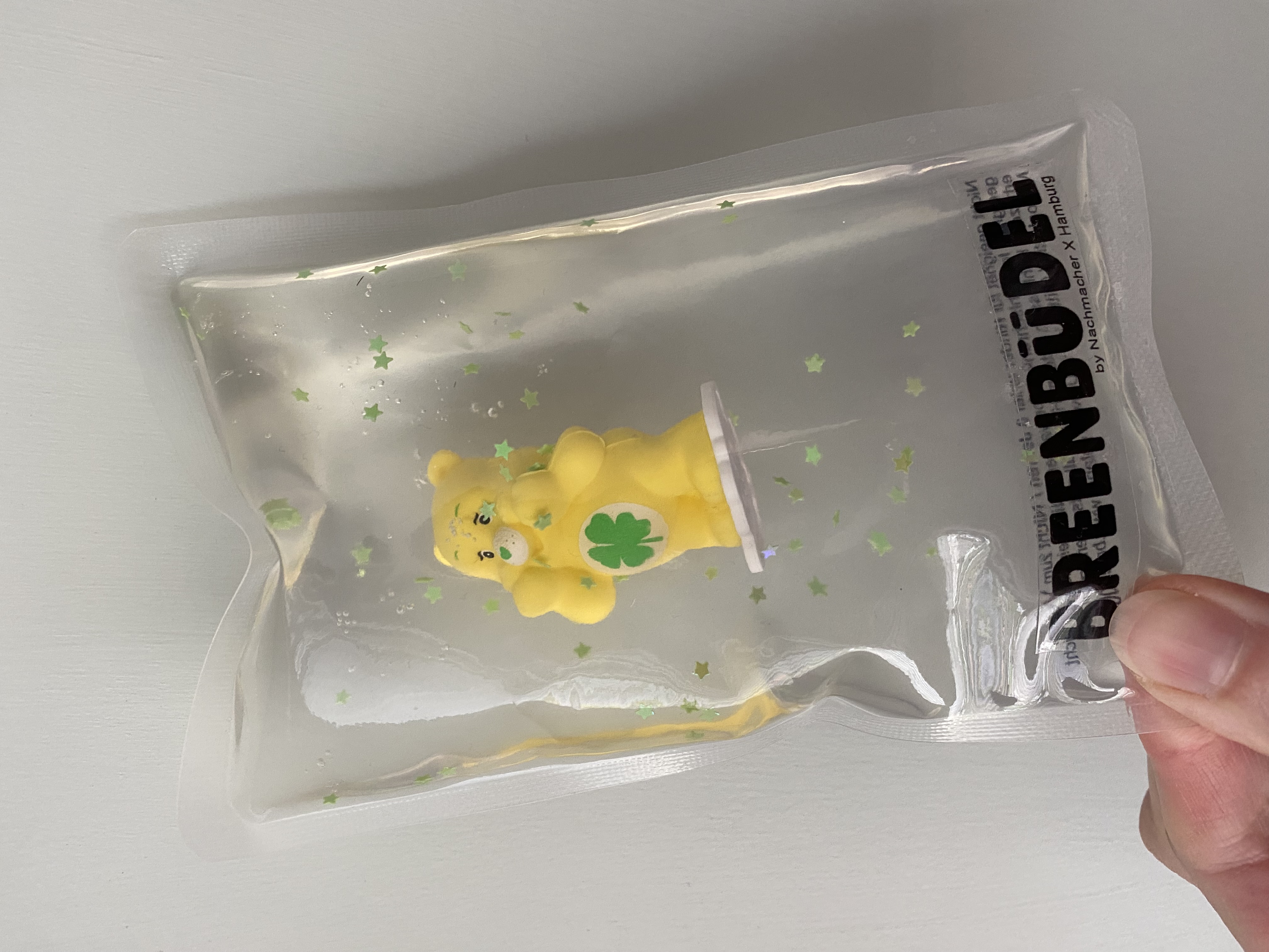 Kühlkissen Glücksbärchie gelb