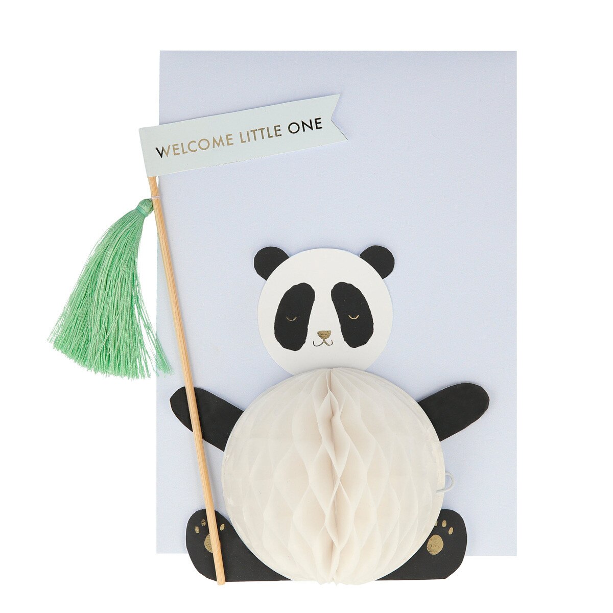 Baby Stand Up Karte Panda