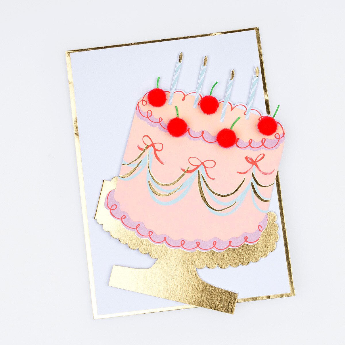 Kirschkuchen Geburtstagskarte