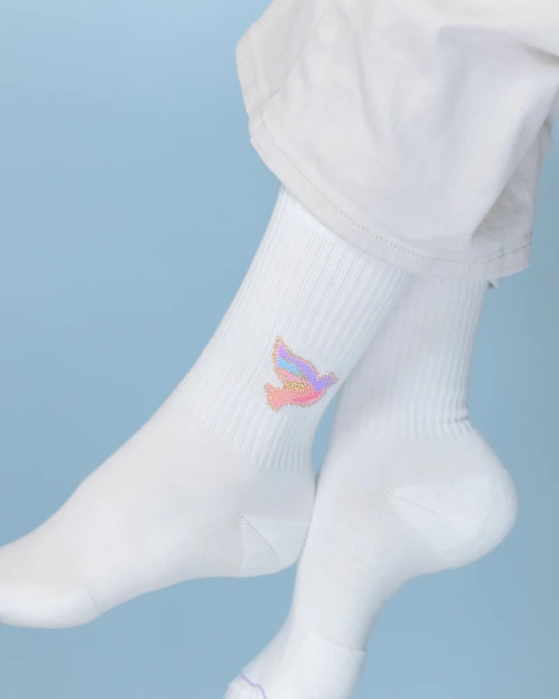 Friedenstaube Socken Größe S (35-38)