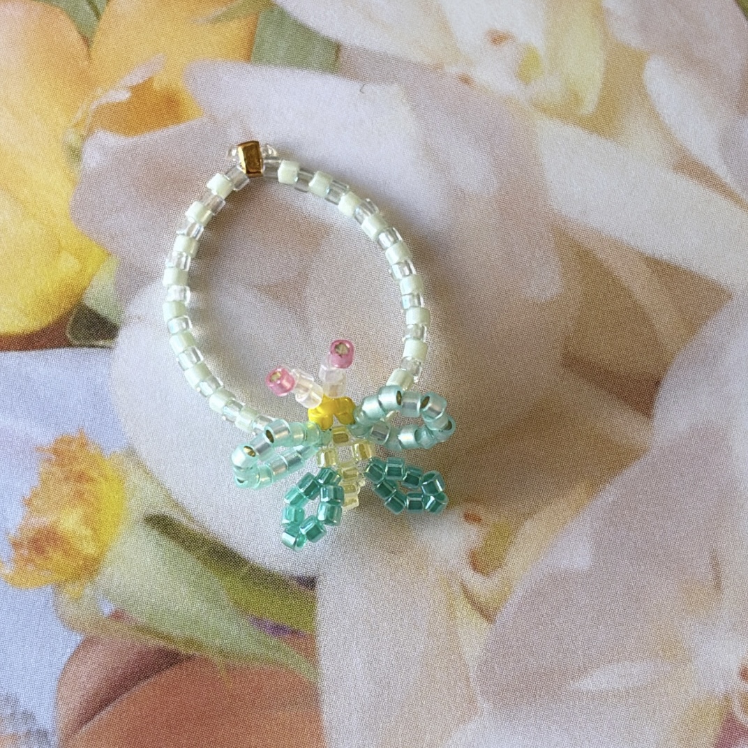 Ring mit Schmetterling  