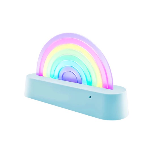 Tanzende Regenbogenlampe