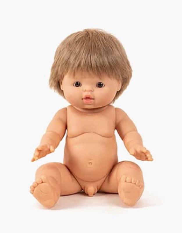 Puppe Junge Achille 34 cm
