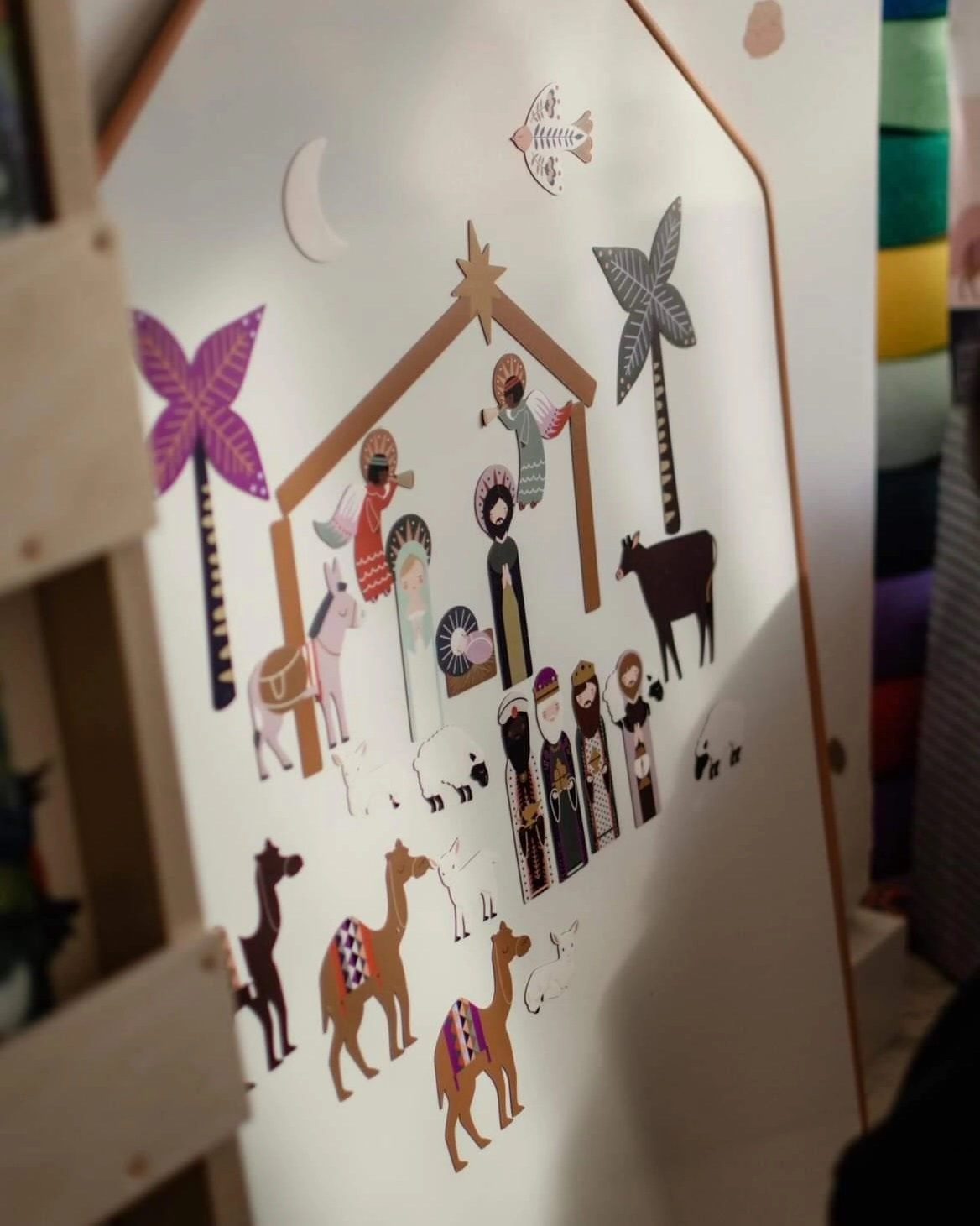 Magnetische Weihnachtskrippe