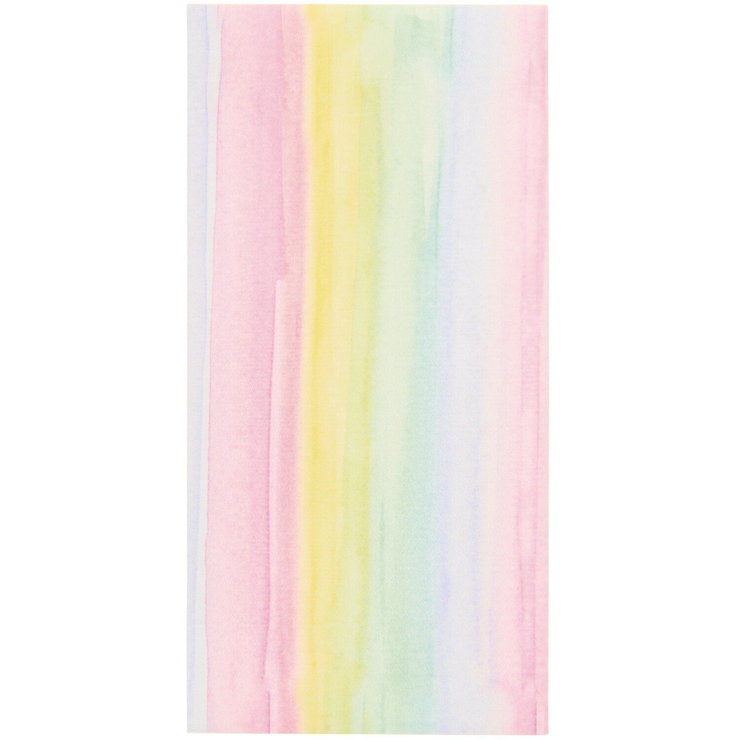 Wachsplatte Rainbow pastell 20 x 10