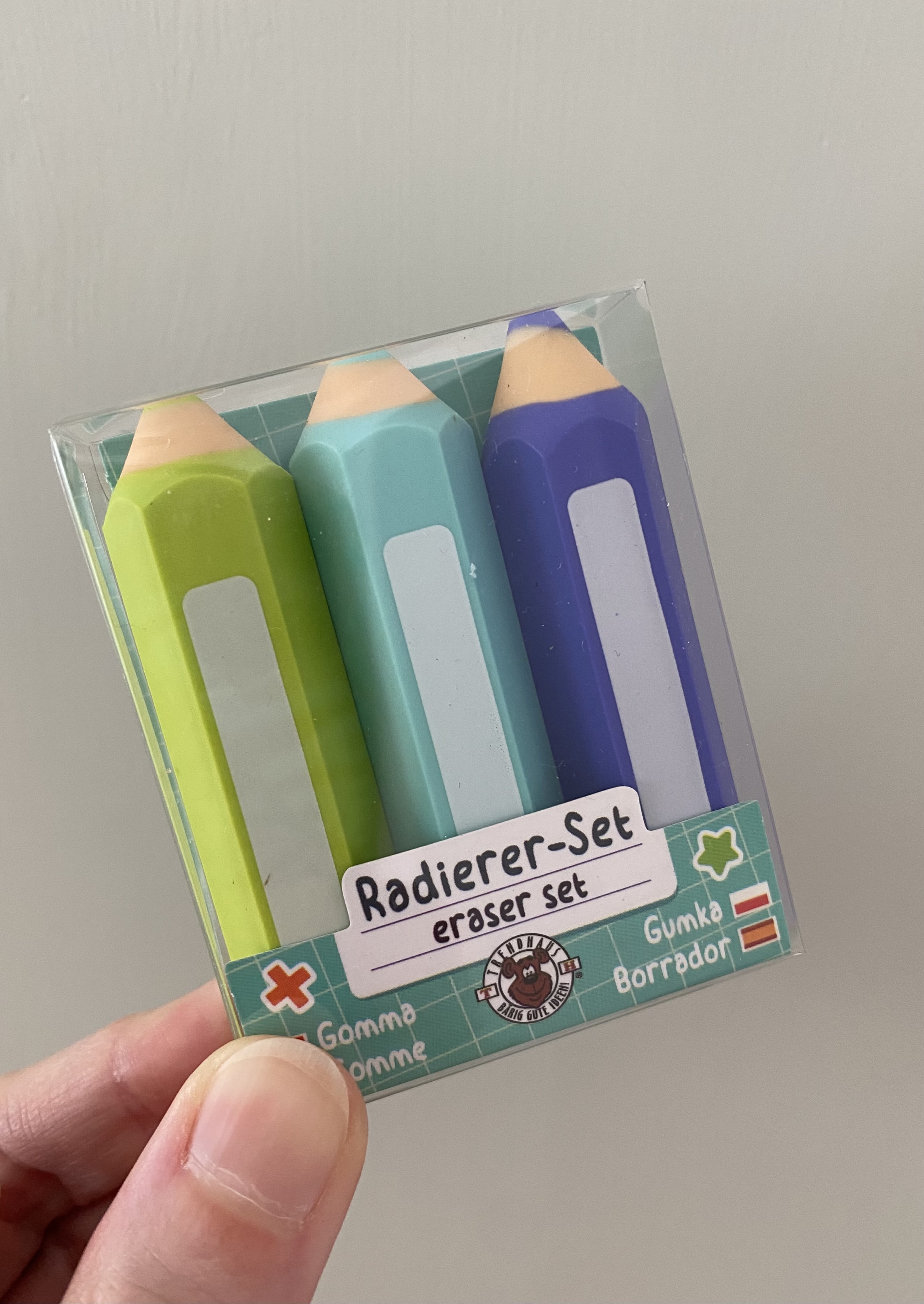 Radierer Stifte Set
