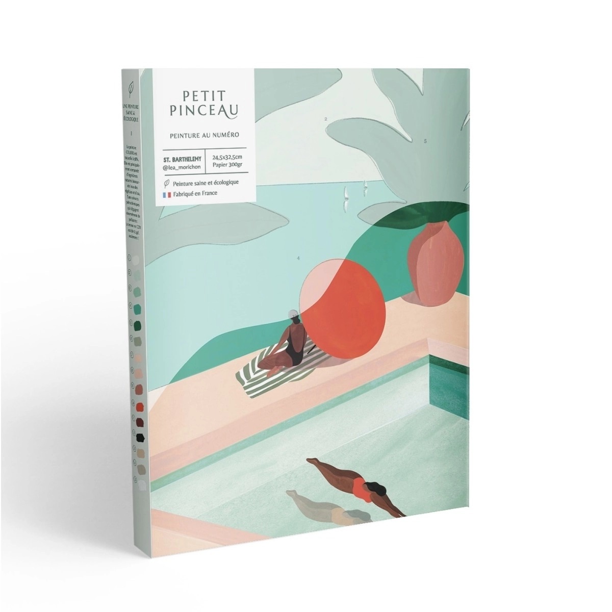 Malen nach Zahlen Set - St Barthelemy