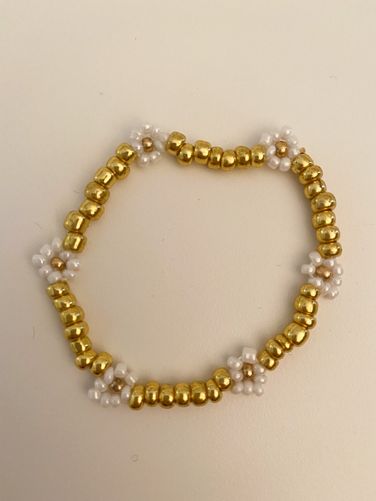Armband Perlenblumen