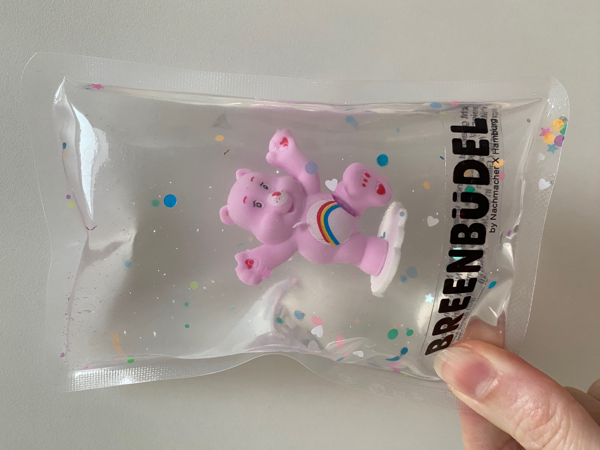 Kühlkissen Glücksbärchie rosa