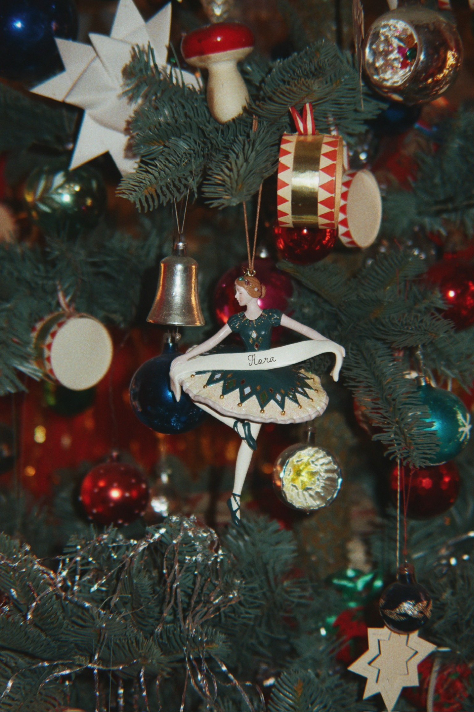 Weihnachts Anhänger Harlekin Ballerina