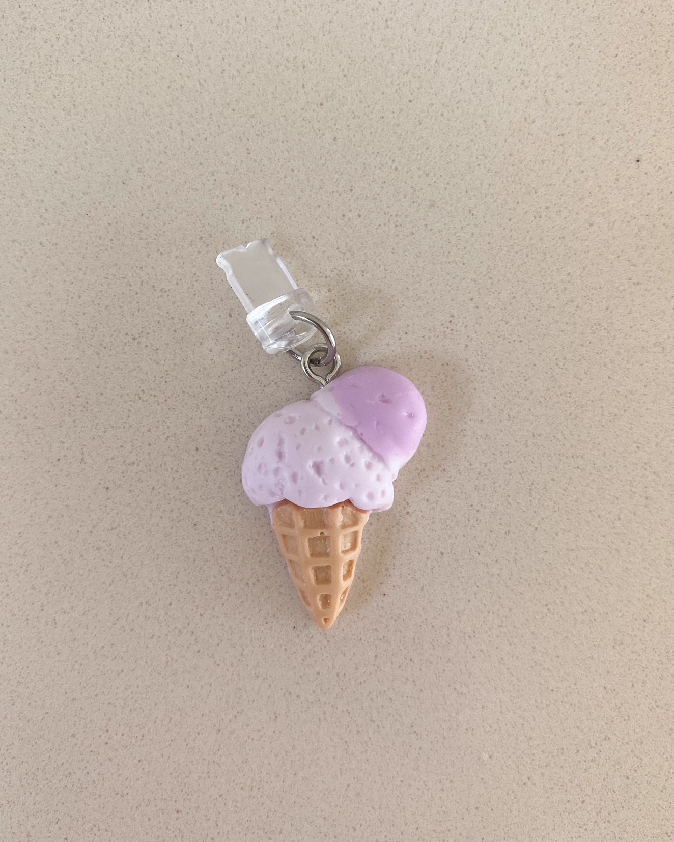 Iphone Anhänger Eis lila