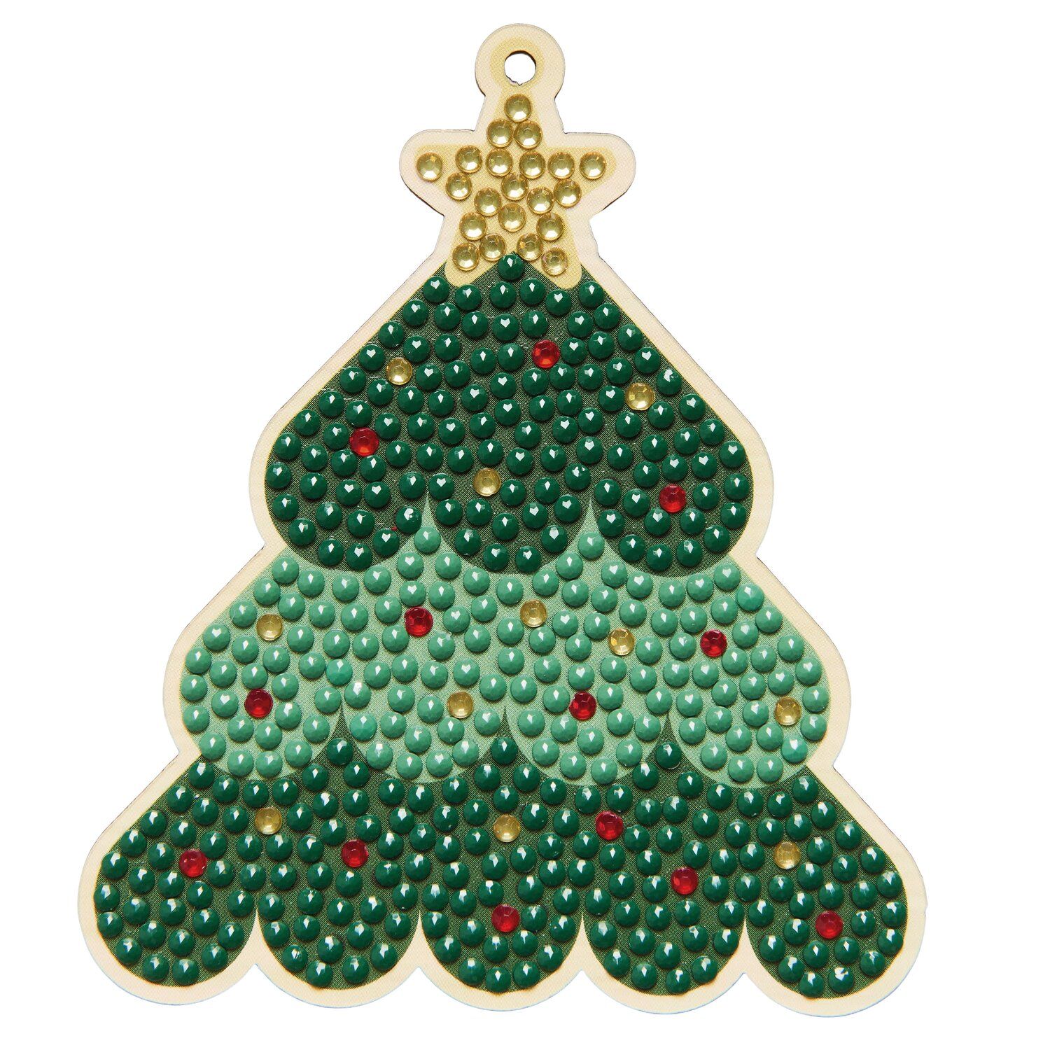 Diamond Painting Set Anhänger Tannenbaum