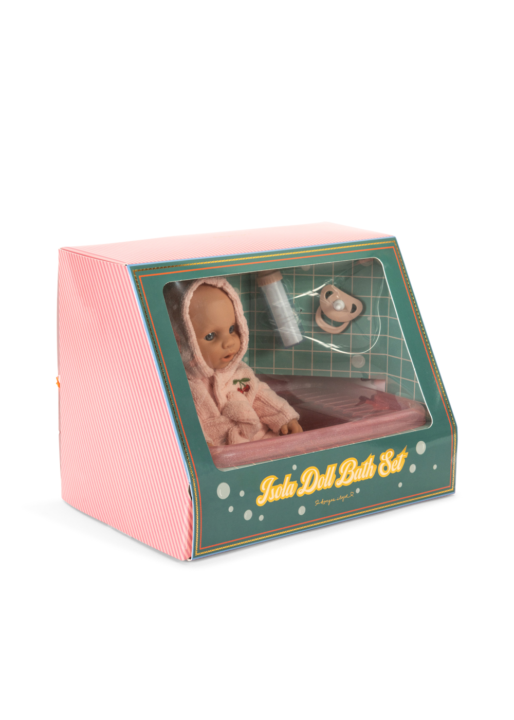Isola Puppen Bade Set cherry
