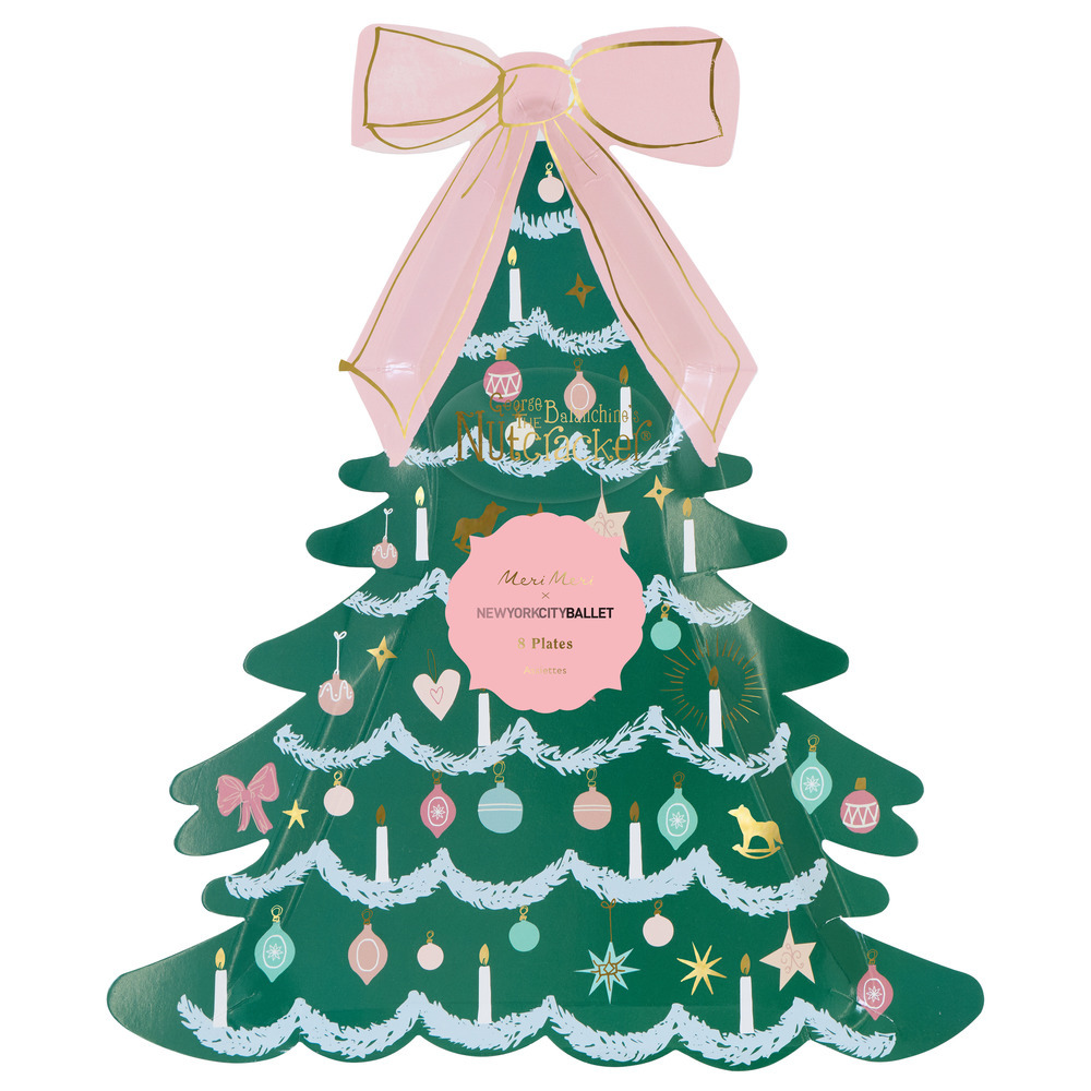 Pappteller Weihnachtsbaum