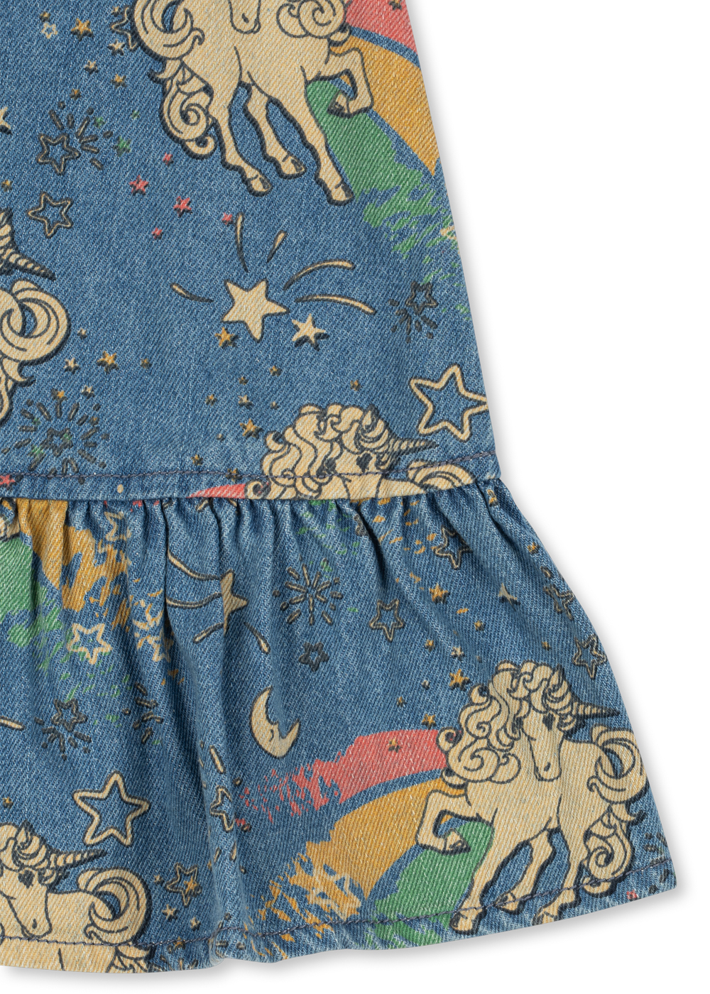 Magot Denim Kleid born to sparkle 5 Jahre