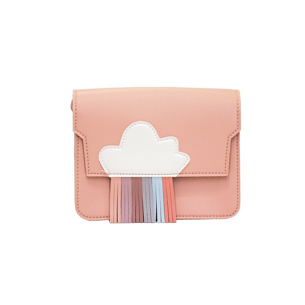 Rainbow Handtasche pink