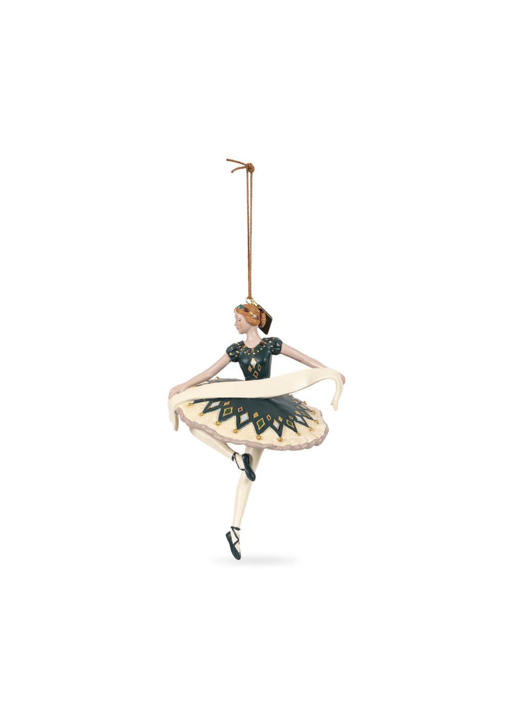 Weihnachts Anhänger Harlekin Ballerina