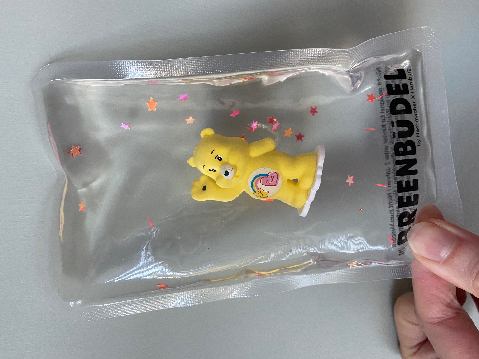 Kühlkissen Glücksbärchie gelb