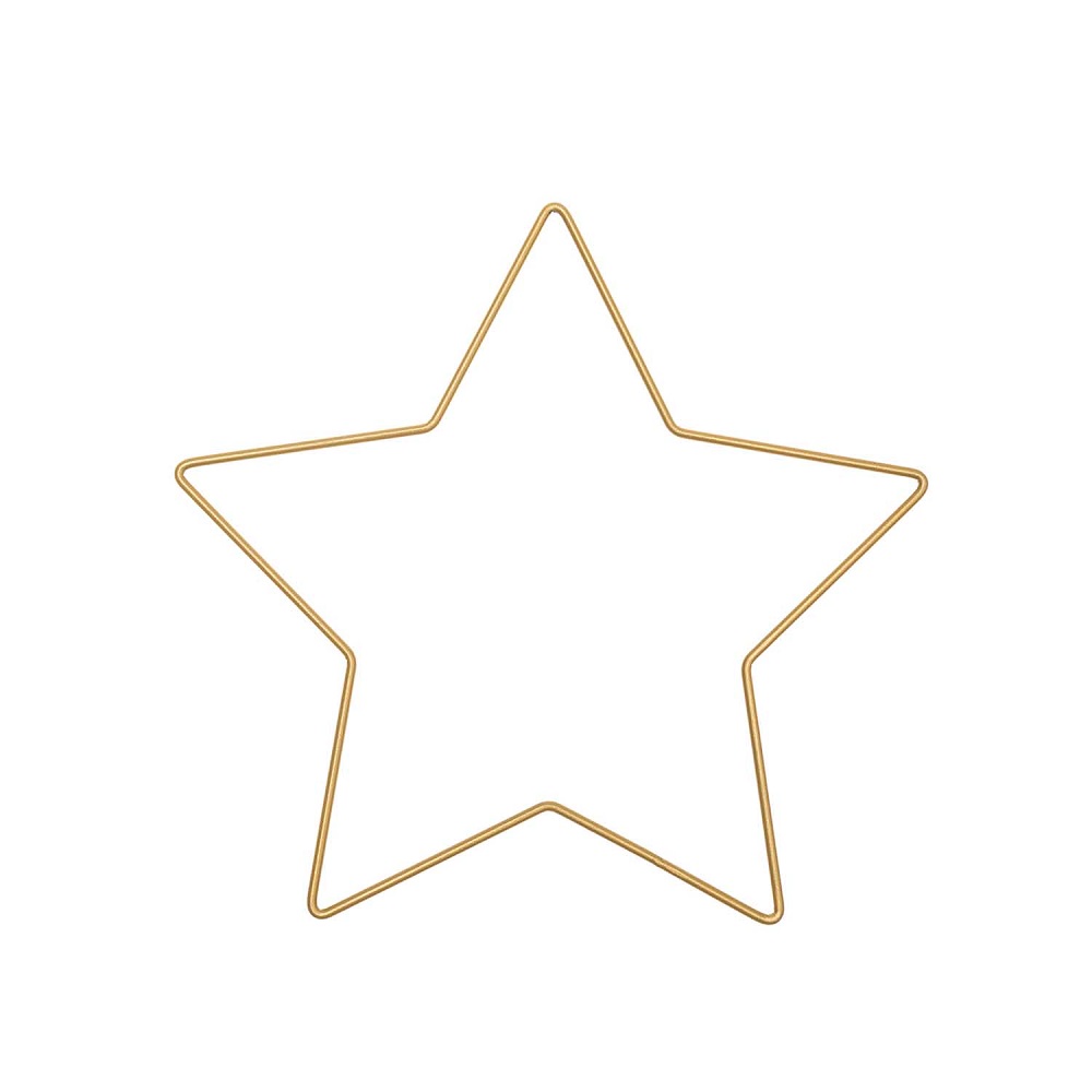 Metallring Stern gold