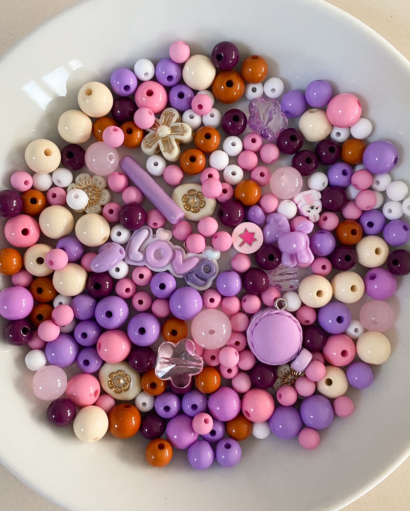 Perlenmix Love & Macaron