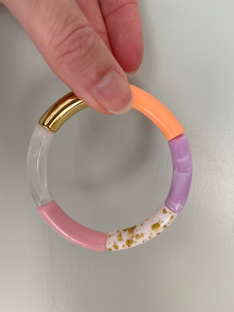 Armband Tube Perlen schmal