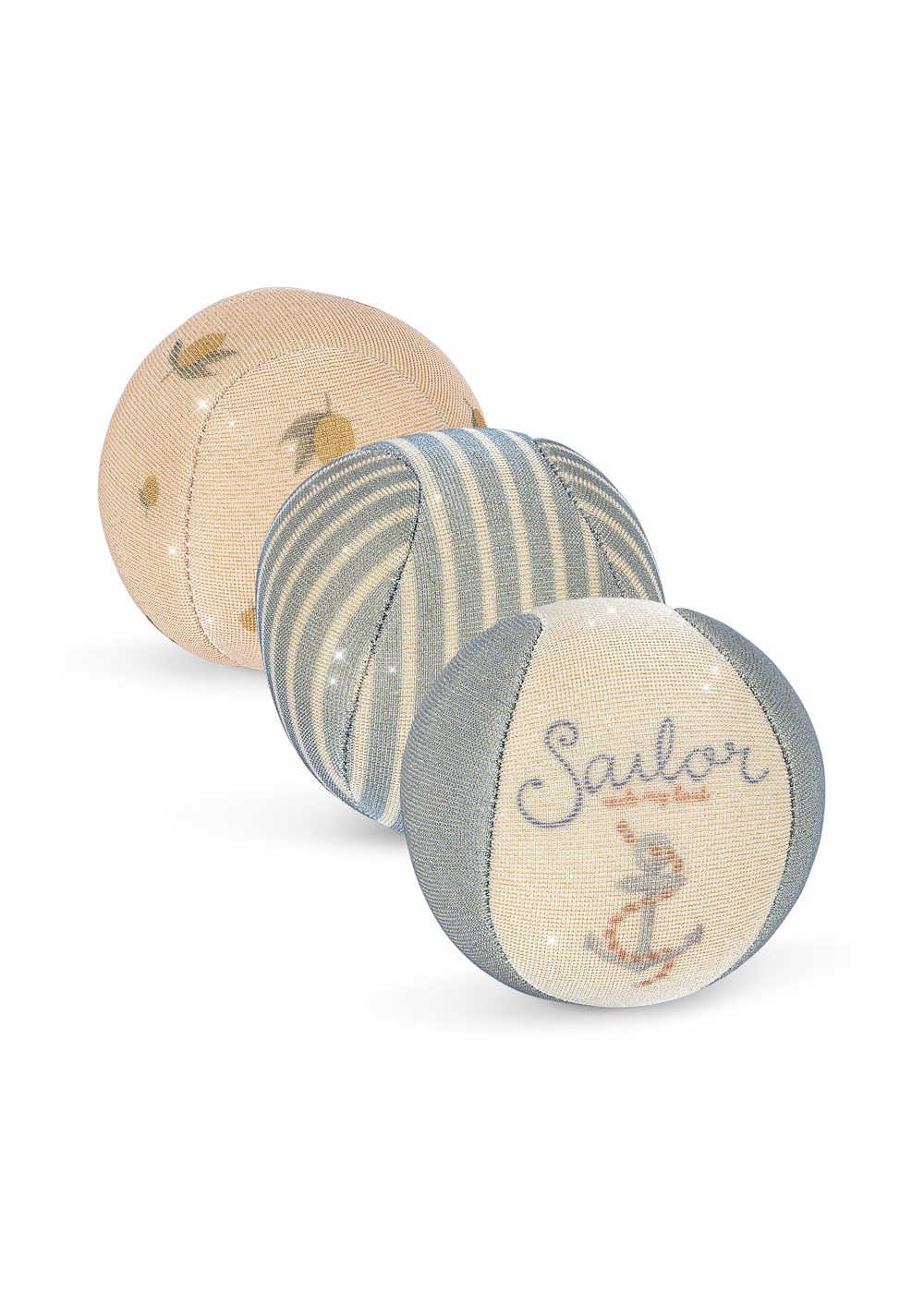 3-er Pack Strandbälle lemon