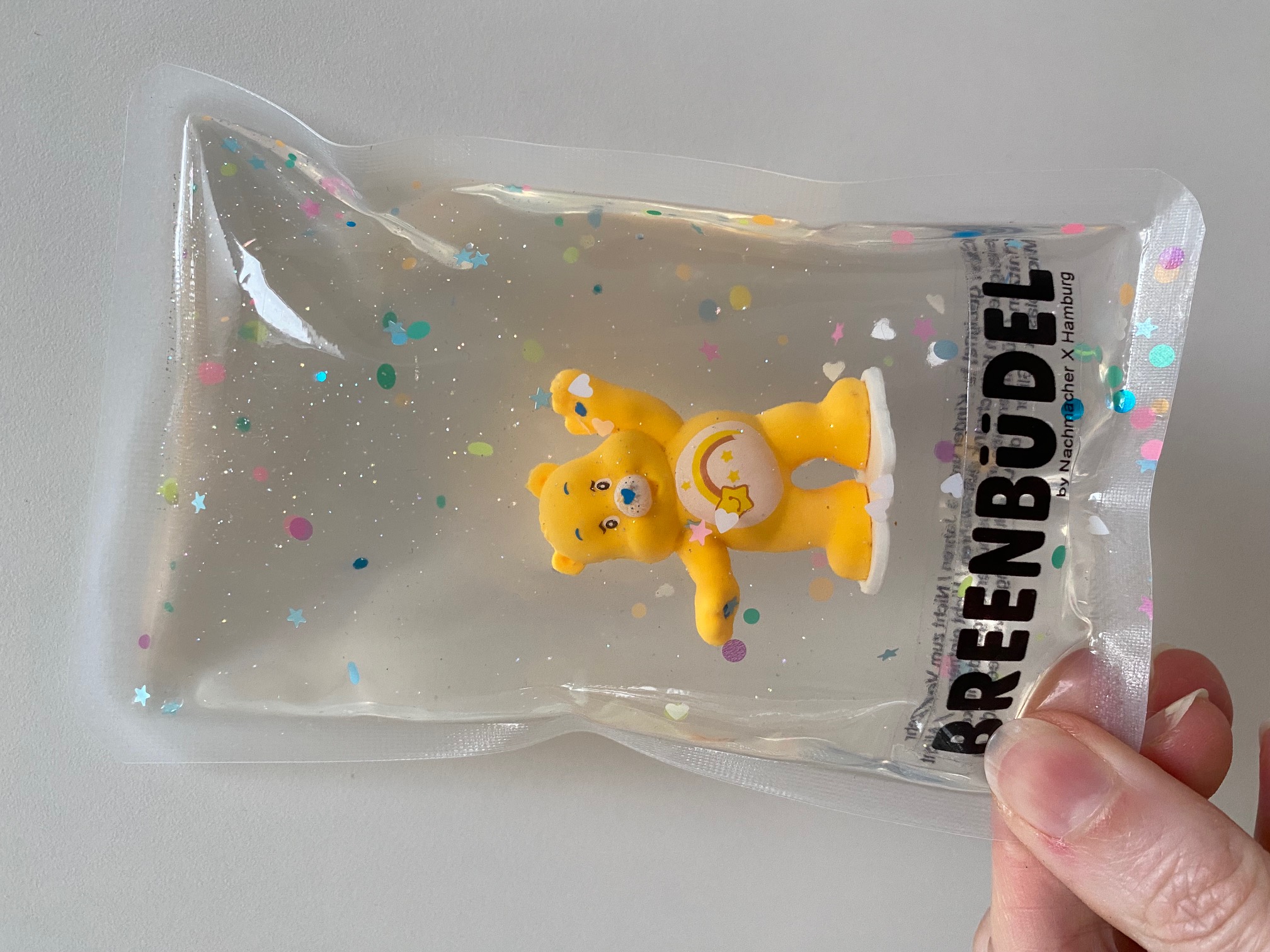 Kühlkissen Glücksbärchie orange