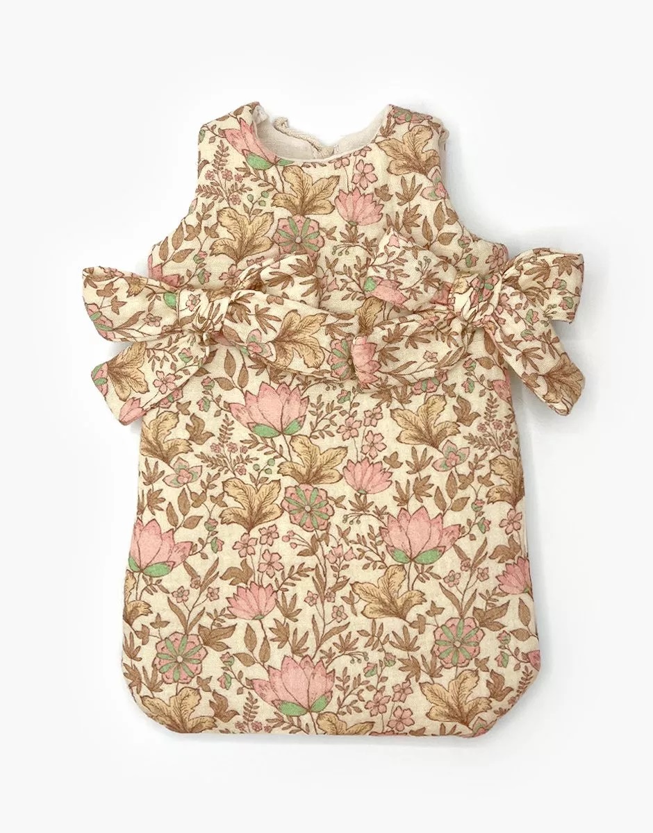 Puppen Schlafsack mit Schleifen
