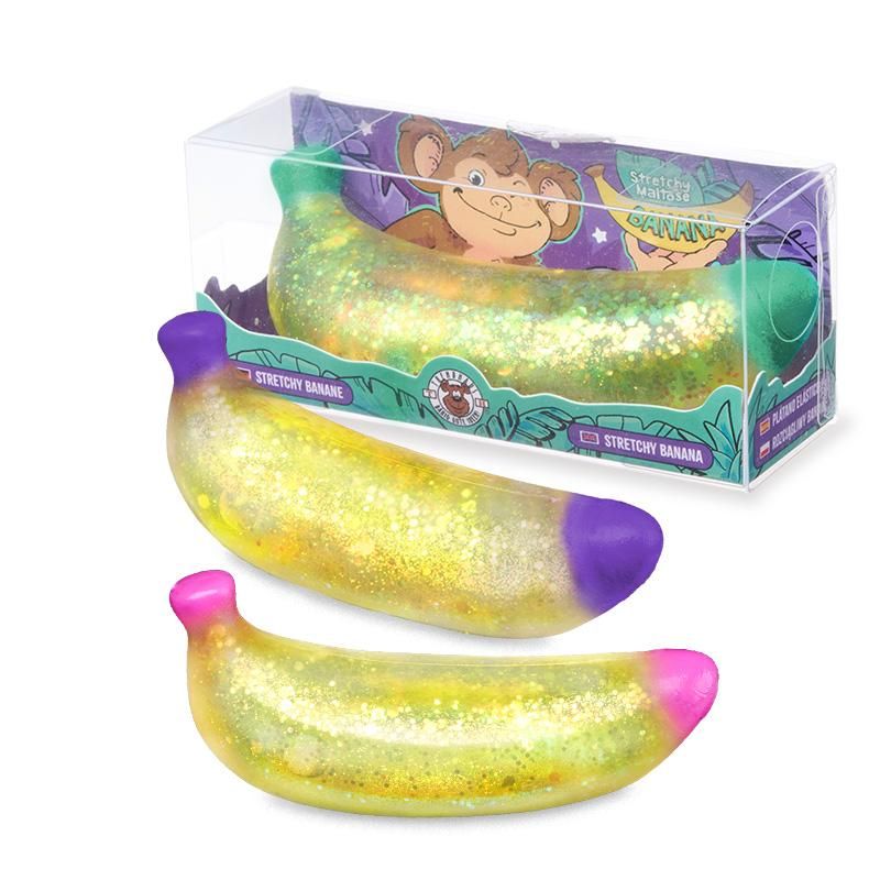 Glitzer Maltose Banane pink