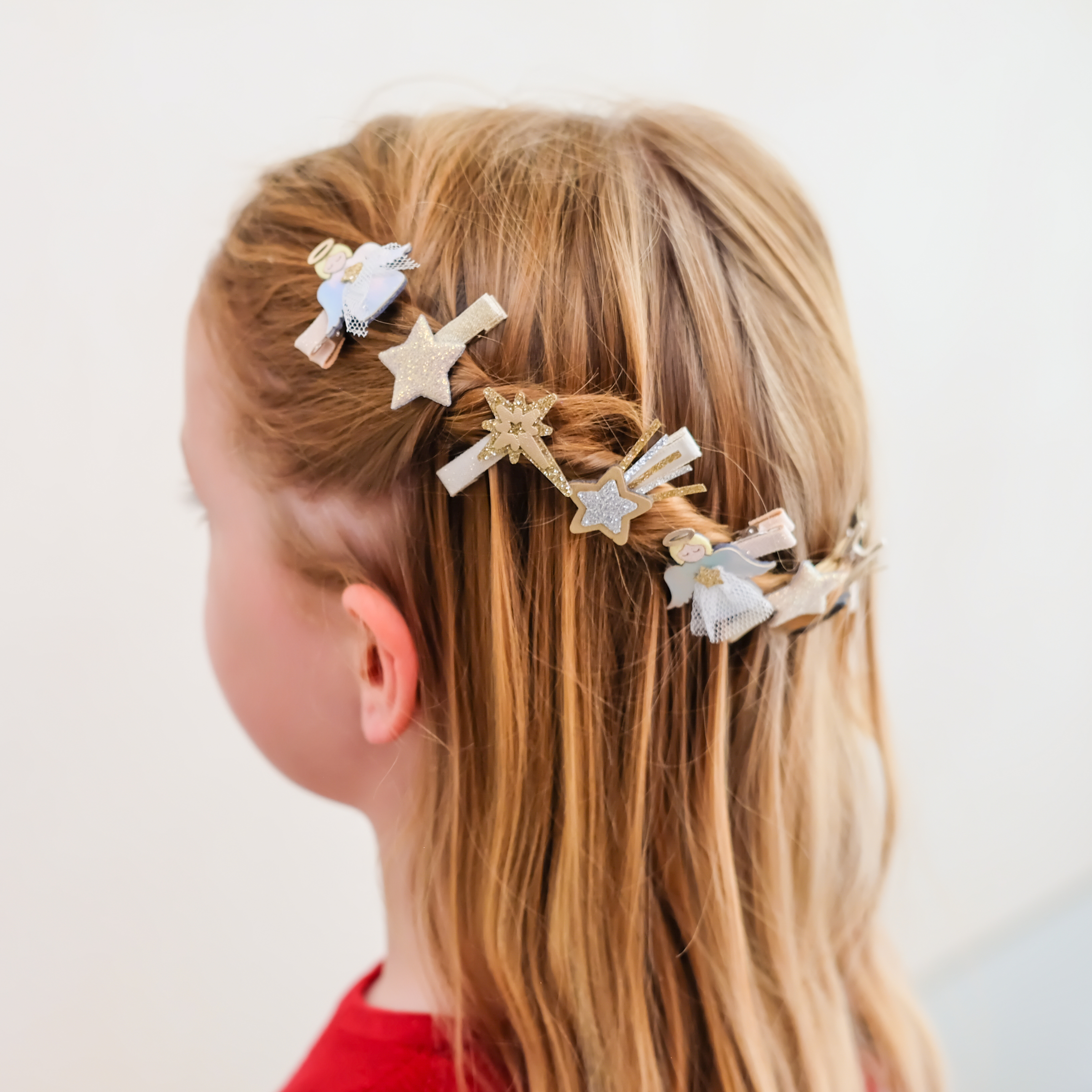 Mini Engel Haarspangen