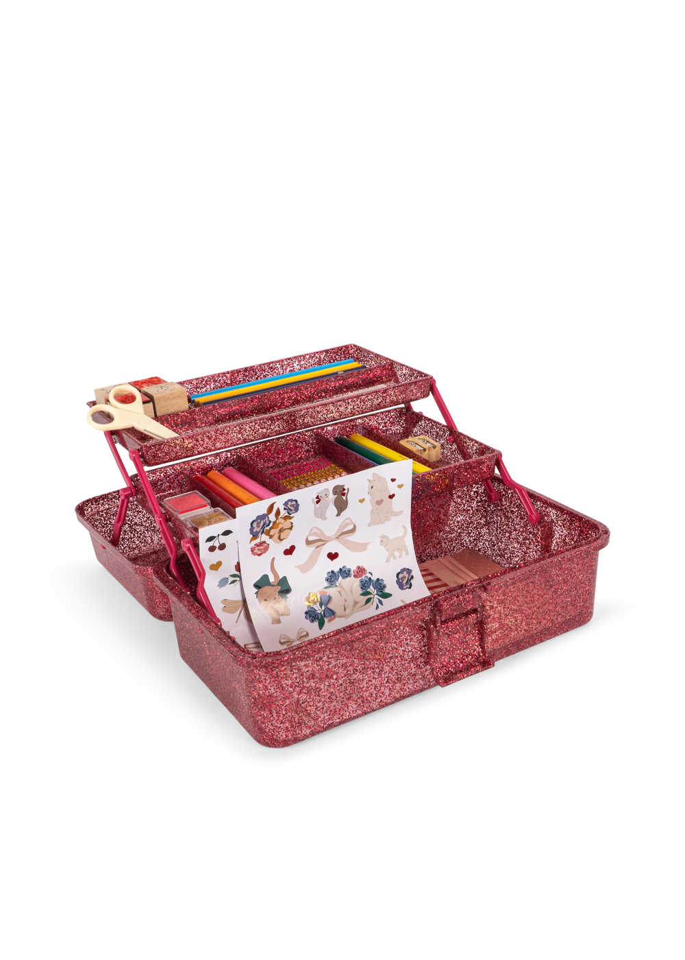 Creative Art Caddy glitter rose