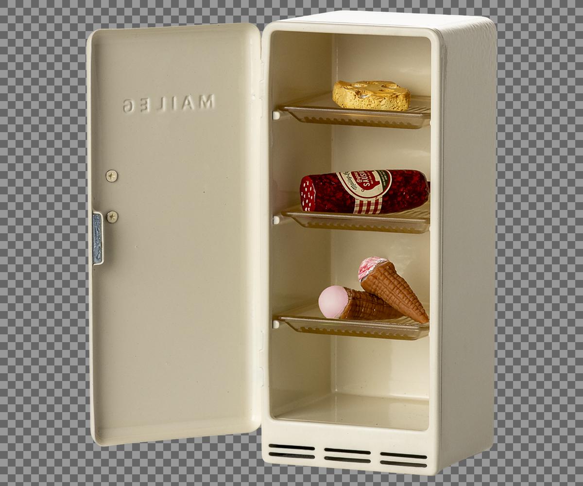 Kühlschrank Maus creme